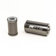 DeatschWerks Stainless Steel 10AN 100 Micron Universal Inline Fuel Filter Housing Kit (110mm) DeatschWerks Fuel Filters  AXOPROS