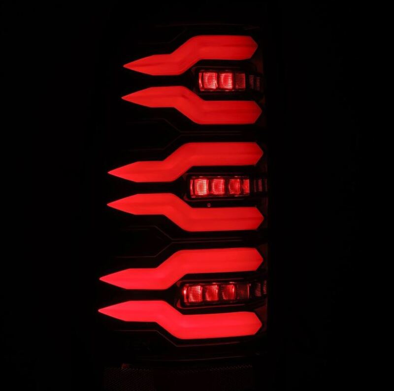 AlphaRex 99-06 Chevrolet Silverado Sierra LUXX-Series LED Tail Lights Alpha-Black AlphaRex Tail Lights  AXOPROS