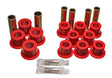 Energy Suspension 06/86-97 Nissan 720/Hardbody P/U 4WD Red Front Leaf Spring Bushing Set Energy Suspension Bushing Kits  AXOPROS
