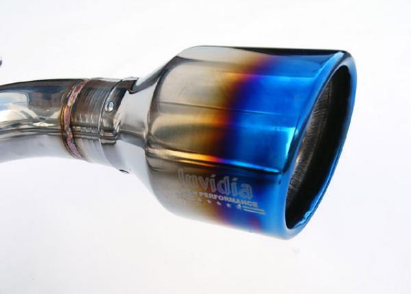 Invidia Subaru BRZ / Scion FRS Q300 w/ Rolled Titanium Tips Cat- Back Exhaust (Blue Edge) Invidia Catback AXOPROS