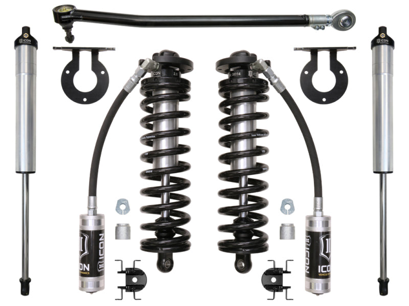 ICON 2017+ Ford F-250/F-350 2.5-3in Stage 2 Coilover Conversion System ICON Coilover Components  AXOPROS