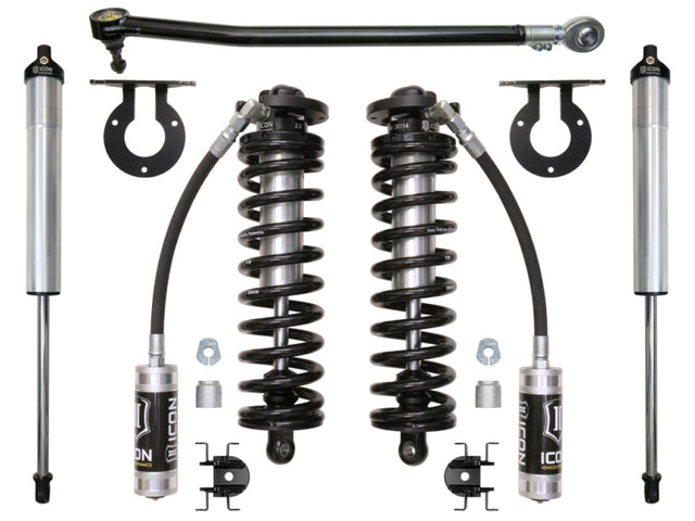ICON 2017+ Ford F-250/F-350 2.5-3in Stage 2 Coilover Conversion System ICON Coilover Components  AXOPROS