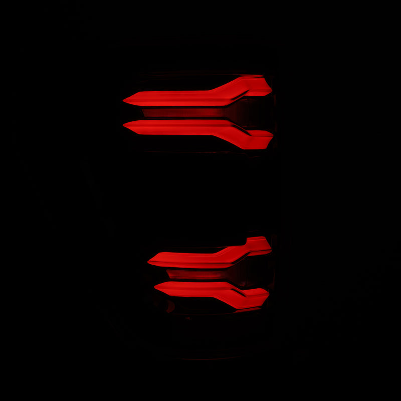 AlphaRex 21-23 Ford F-150 LUXX LED Taillights - Alpha-Black w/ BLIS AlphaRex Tail Lights  AXOPROS