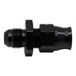 DeatschWerks 6AN Male Flare to 3/8in Hardline Compression Adapter - Anodized Matte Black DeatschWerks Fuel Components Misc  AXOPROS