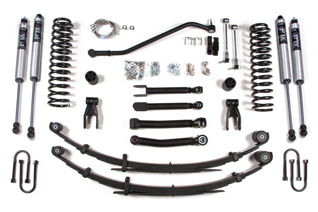 4.5 Inch Lift Kit - Jeep Cherokee XJ (84-01) BDS Suspension Suspension Lift Kit AXOPROS