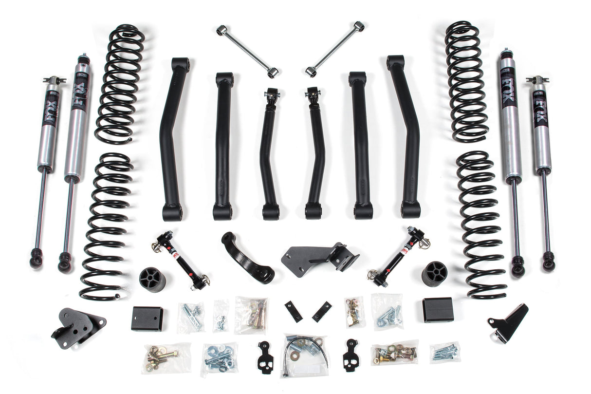 4.5 Inch Lift Kit - Jeep Wrangler JK (07-11) 4-Door BDS Suspension Suspension Lift Kit AXOPROS
