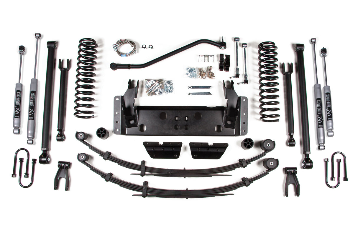 4.5 Inch Lift Kit - Long Arm - Jeep Cherokee XJ (84-01) BDS Suspension Suspension Lift Kit AXOPROS