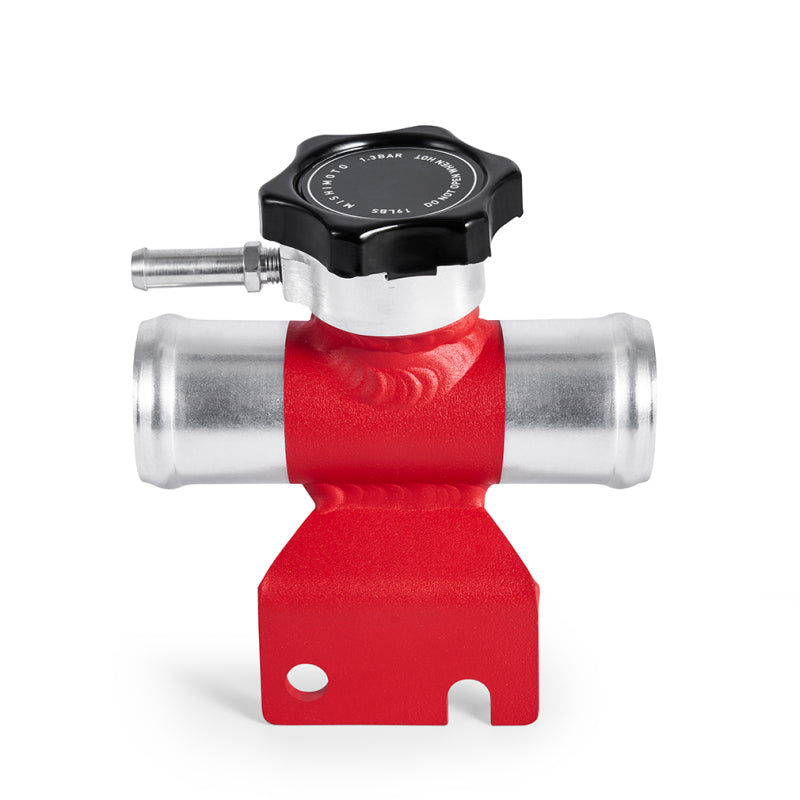 Mishimoto 08-15 Mitsubishi Lancer Evo X Coolant Fill Inlet - Red Mishimoto Coolant Fill Necks AXOPROS