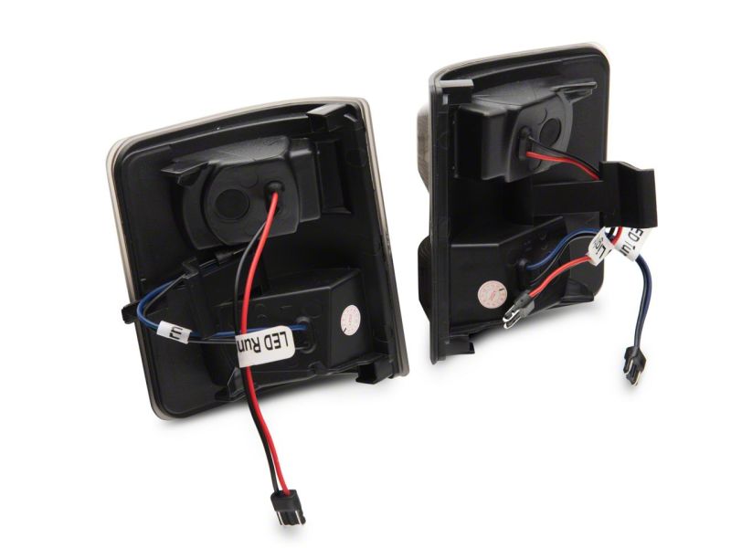 Raxiom Raxiom 11-16 Ford F-250/F-350 Super Duty Axial LED SEQL Switchback Side Mirror Marker Lamps- Smoked Sidemarkers & Indicators aftermarket performance part
