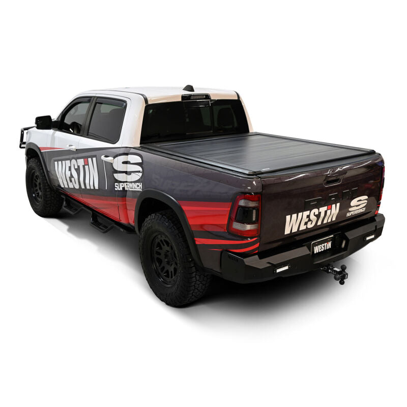 Westin 19-26 RAM 1500 New Body 5ft 7in. (67in) Bed Electric Retractable Tonneau Cover - Black Westin Tonneau Covers - Retractable AXOPROS
