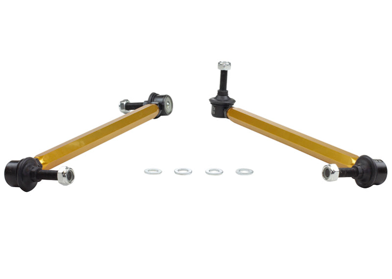 Whiteline 06/05+ Ford Focus LS / 05/09+ Mazda 3 BK Front Swaybar Link Kit H/Duty Adj Steel Ball Whiteline Sway Bar Endlinks  AXOPROS