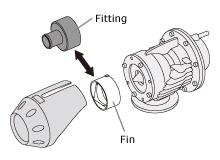 HKS SSQV Recirculation Fitting (for 29mm ID hose) HKS Blow Off Valve Accessories AXOPROS