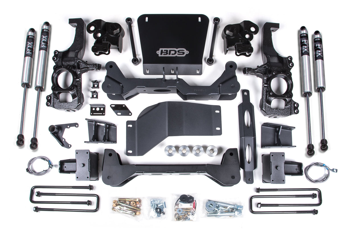 5 Inch Lift Kit - Chevy Silverado Or GMC Sierra 2500HD/3500HD (20-24) 4WD BDS Suspension Suspension Lift Kit AXOPROS