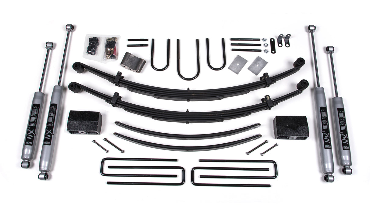 5 Inch Lift Kit - Dodge W100/150 And W200/250 (74-93) 4WD BDS Suspension Suspension Lift Kit AXOPROS
