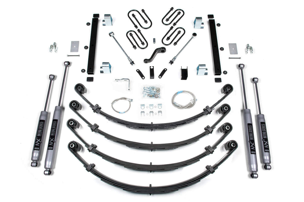 5 Inch Lift Kit - Jeep Wrangler YJ (87-95) BDS Suspension Suspension Lift Kit AXOPROS