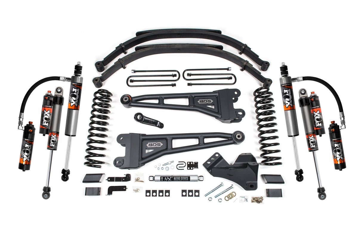 5 Inch Lift Kit W/ Radius Arm - Ford F250/F350 Super Duty (23-24) 4WD - Diesel BDS Suspension Suspension Lift Kit AXOPROS