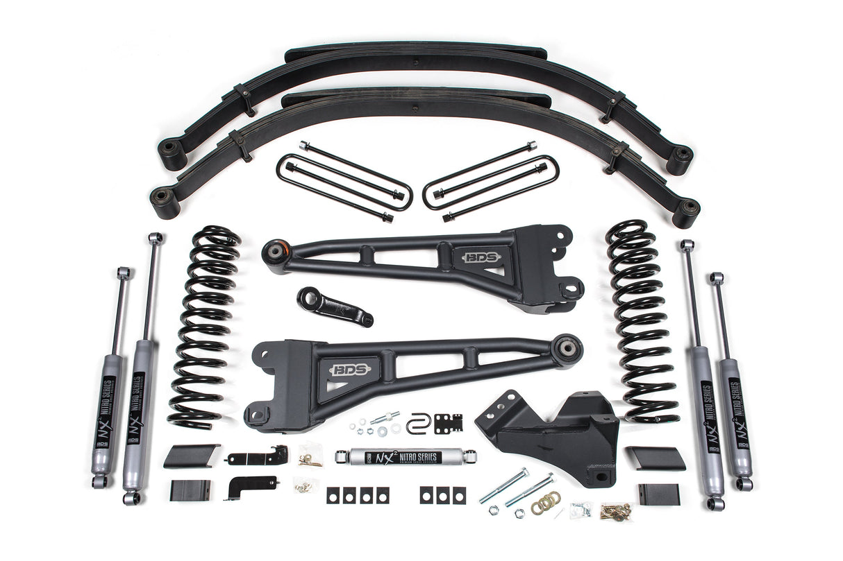 5 Inch Lift Kit W/ Radius Arm - Ford F250/F350 Super Duty (23-24) 4WD - Diesel BDS Suspension Suspension Lift Kit AXOPROS