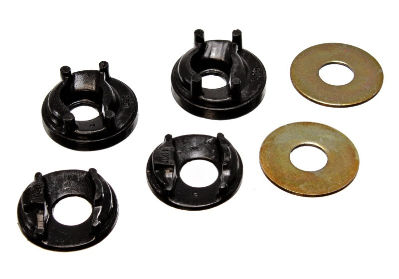 Energy Suspension 95-99 Mitsubishi Eclipse FWD/AWD Black Motor Mount Inserts (2 Torque Mount Positio Energy Suspension Bushing Kits AXOPROS