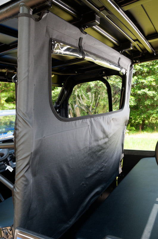 Seizmik 15-18 Kawasaki Mule PRO-FX/FXT Rear Panel Seizmik Windshields AXOPROS