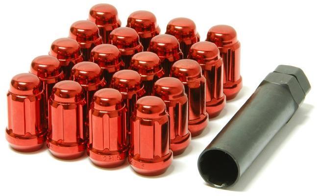 Wheel Mate Muteki Closed End Lug Nuts - Deep Black 12x1.25 Wheel Mate Lug Nuts AXOPROS