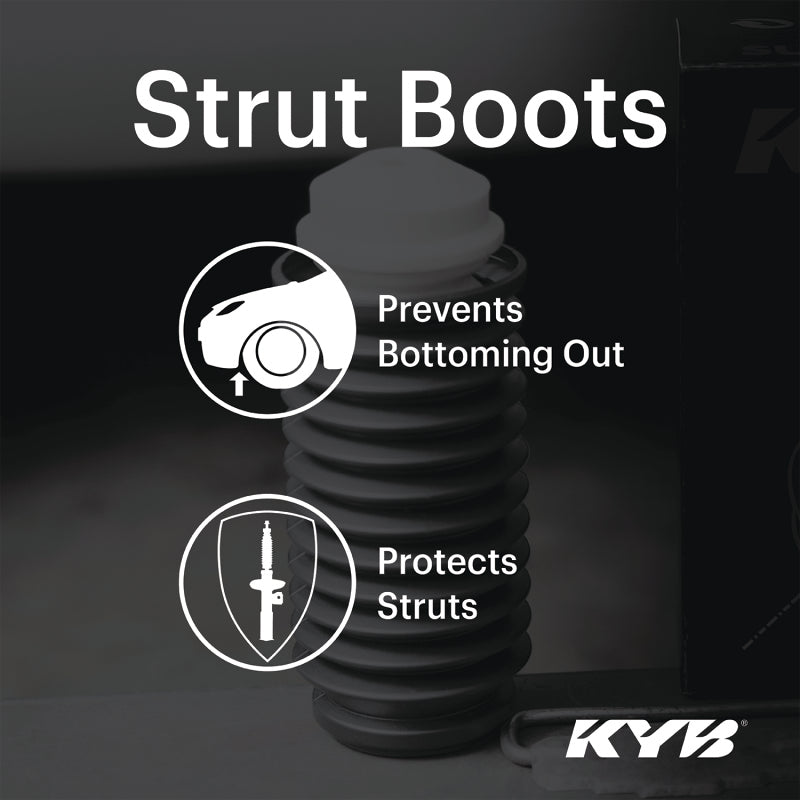 KYB Shocks & Struts Strut Boots Rear AUDI A3 2006-09 AUDI TT (Exc. Quattro) 2000-06 VOLKSWAGEN Beetl KYB Boots  AXOPROS