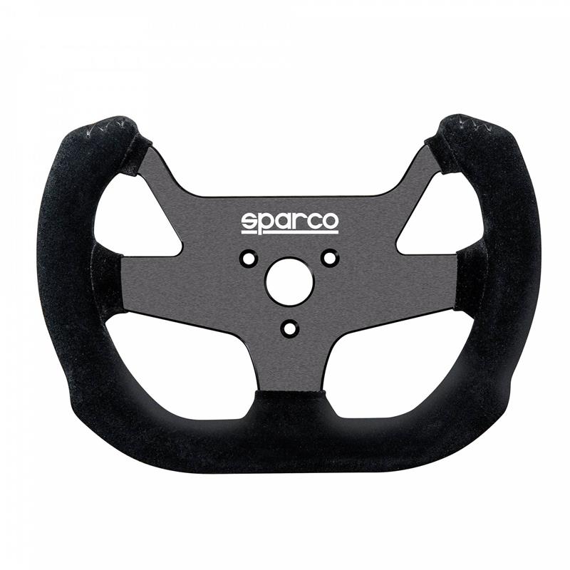 Sparco F10A Suede Black Steering Wheel SPARCO Steering Wheels AXOPROS