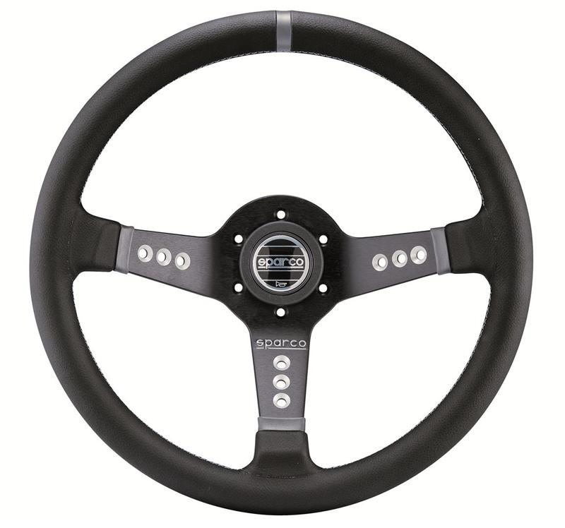 Sparco Steering Wheel L777 Suede Black SPARCO Steering Wheels AXOPROS