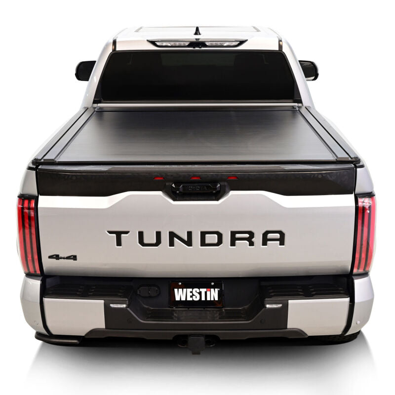 Westin 22-26 Toyota Tundra 5ft 5in. (66in.) Bed Electric Retractable Tonneau Cover - Black Westin Tonneau Covers - Retractable AXOPROS