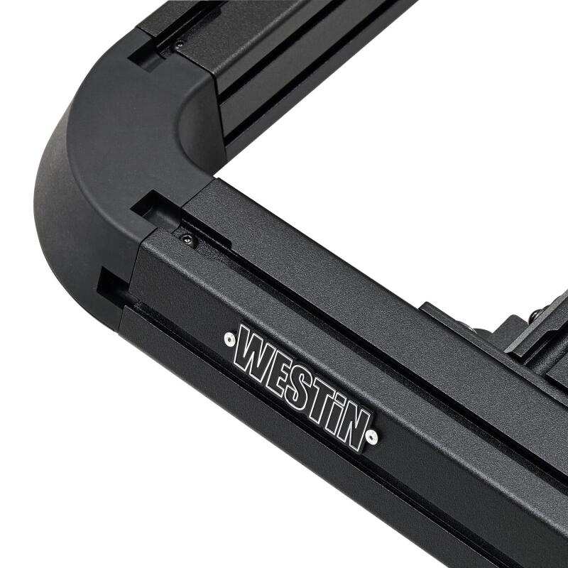 Westin EXP Roof Rack for Mid Size EXP Truck Cap (RACK ONLY - NO CAP) 45x55in. - Tex. Blk Westin Bed Caps AXOPROS