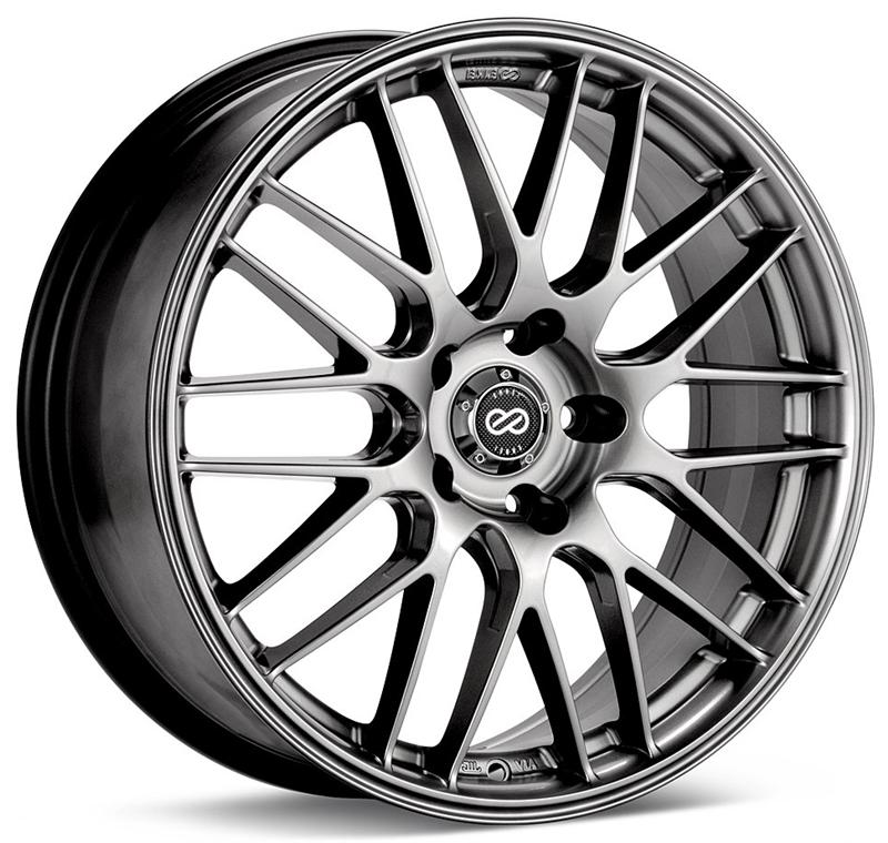 Enkei EKM3 17x7 5x114.3 45mm Offset 72.6 Bore Diameter Hyper Silver Wheel Enkei Wheels - Cast AXOPROS