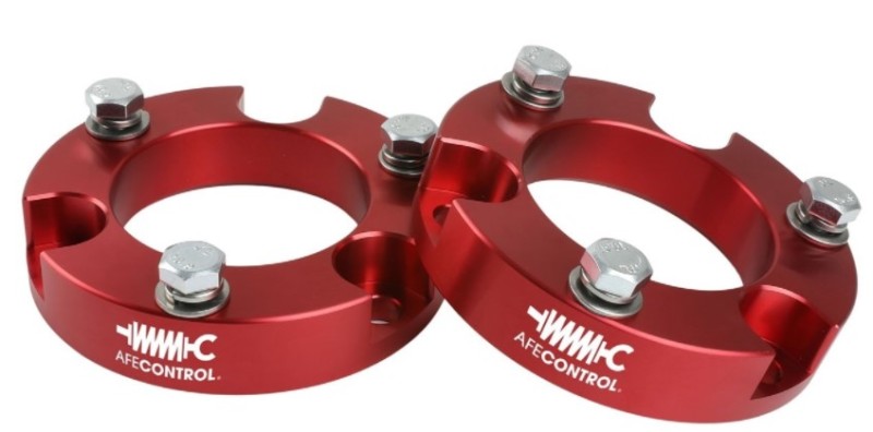 aFe CONTROL 2.0 IN Leveling Kit 05-21 Toyota 4Runner/FJ Cruiser/Tacoma - Red aFe Leveling Kits  AXOPROS