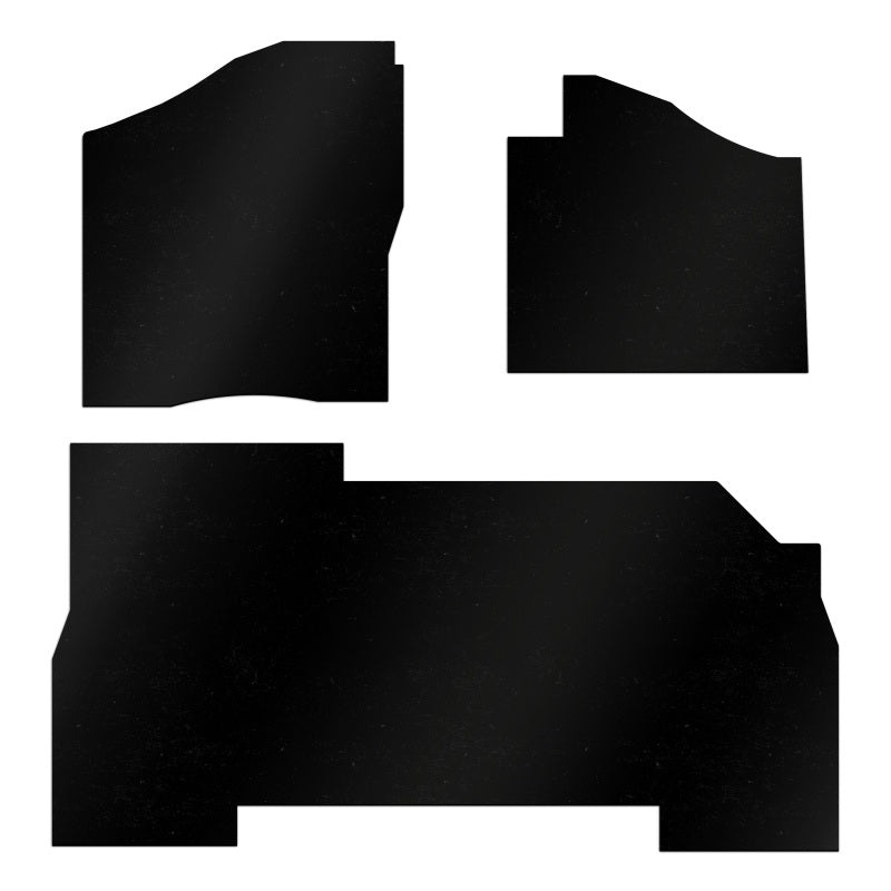 DEI DEI 24-26 Polaris Xpedition ADV 4-Door Floor Mat Set - 3 Piece Floor Mats - Rubber aftermarket performance part