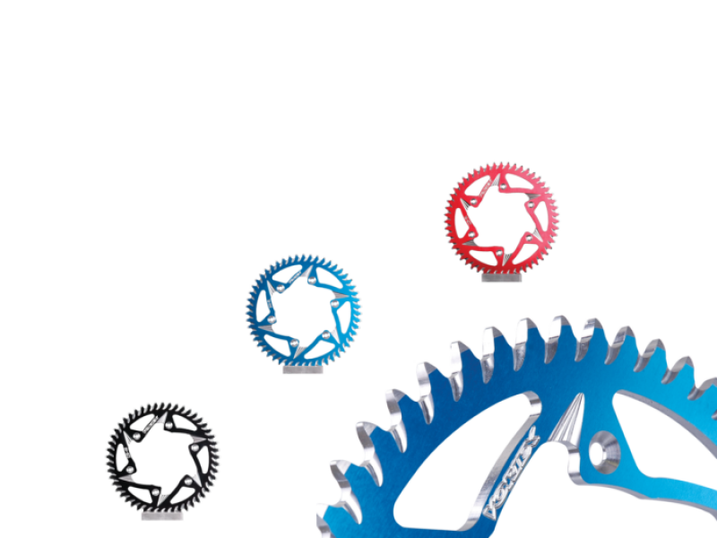 Vortex Racing Vortex Racing Steel Rear Sprocket 525 42 Tooth- Black Sprockets aftermarket performance part