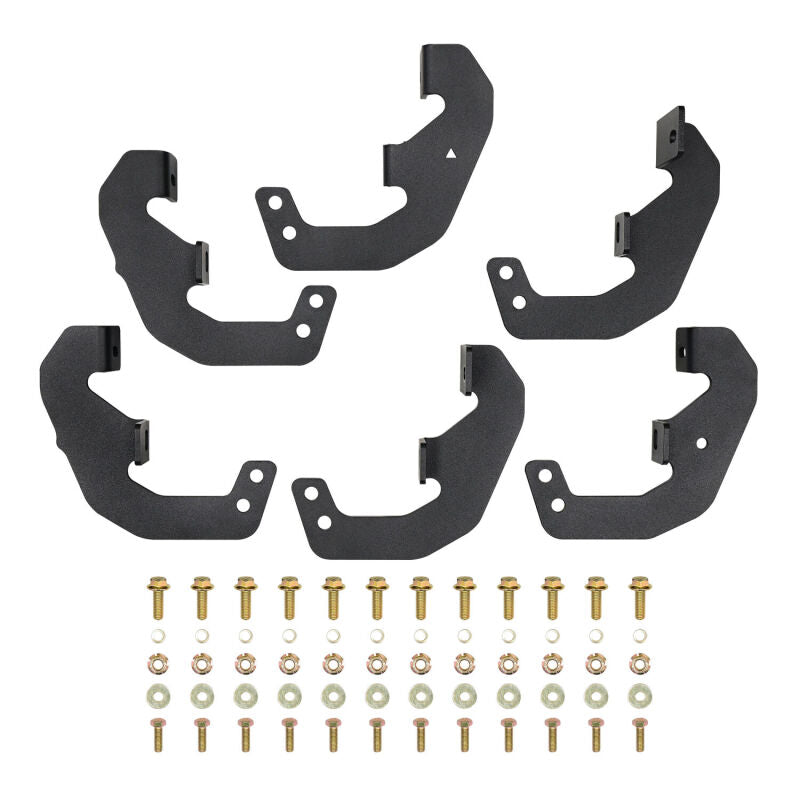 Westin 15-25 Ford F-150 SuperCrew/17-24 F-250/350 SDCC Outlaw Drop Running Boards - Tex. Blk Westin Running Boards AXOPROS