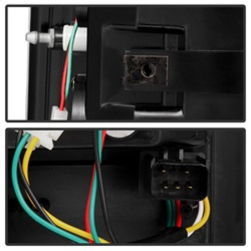 Spyder Dodge Ram 02-06 1500/Ram 2500/3500 03-06 LED Tail Light Chrome ALT-YD-DRAM02-LED-C SPYDER Tail Lights AXOPROS