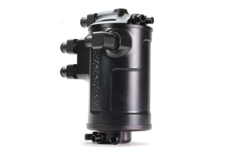 Perrin Performance PERRIN 02-21 Subaru WRX / 04-21 STI Air Oil Separator - Black Oil Separators aftermarket performance part