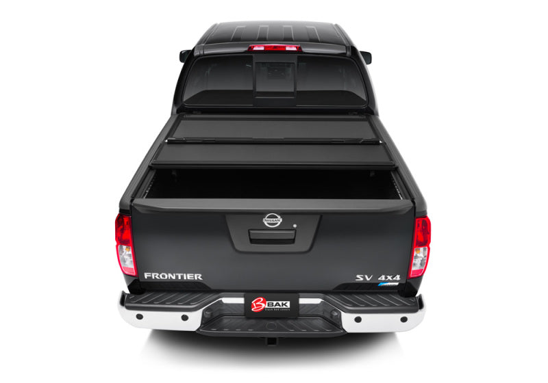 BAK 05-20 Nissan Frontier 5ft Bed BAKFlip MX4 Matte Finish BAK Tonneau Covers - Hard Fold AXOPROS