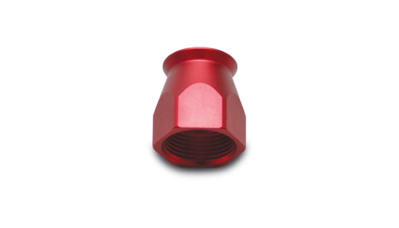 Vibrant -6AN Hose End Socket for PTFE Hose Ends - Red Vibrant Fittings AXOPROS