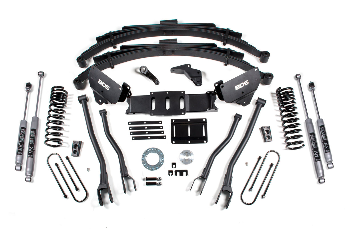 5.5 Inch Lift Kit W/ 4-Link - Ram 3500 (13-18) 4WD - Gas BDS Suspension Suspension Lift Kit AXOPROS