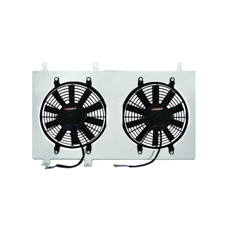 Mishimoto 08+ Mitsubishi Lancer Evo Aluminum Fan Shroud Kit Mishimoto Fans & Shrouds  AXOPROS