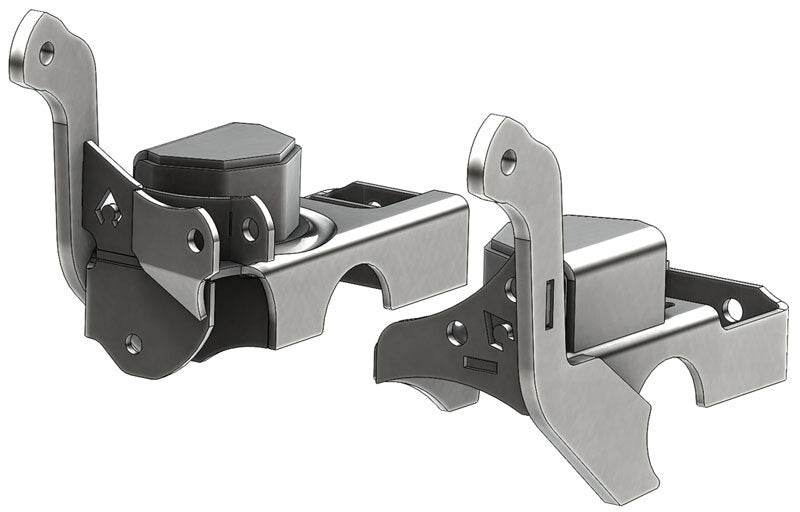 Artec Industries 93-06 Jeep Wrangler TJ Lj Coil / Lca Combo Brackets Front Axle - Cam Slot Artec Industries Brackets AXOPROS