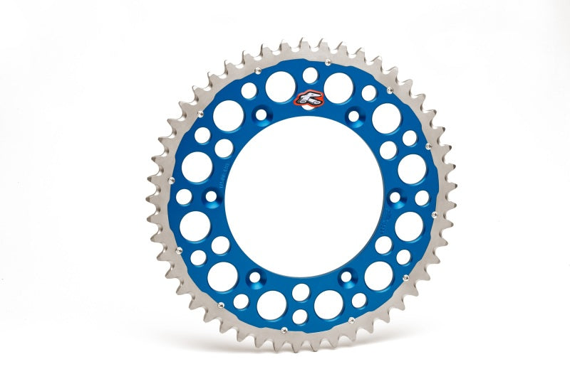 Renthal 99-05 Yam YZ125/G-250F/ YZ400-450/ 88-89 Honda XR 250R Rear Twinring - Blue 520-48P Teeth Renthal Sprockets  AXOPROS