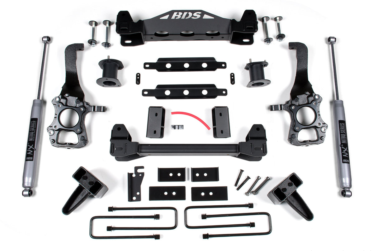 6 Inch Lift Kit - Ford F150 (09-13) 2WD BDS Suspension Suspension Lift Kit AXOPROS