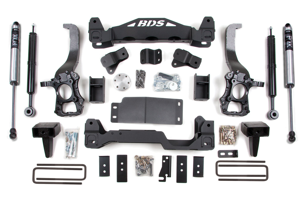 6 Inch Lift Kit - Ford F150 (09-13) 4WD BDS Suspension Suspension Lift Kit AXOPROS