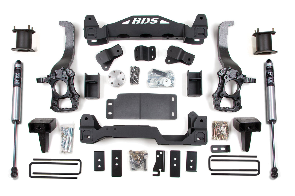 6 Inch Lift Kit - Ford F150 (2014) 4WD BDS Suspension Suspension Lift Kit AXOPROS