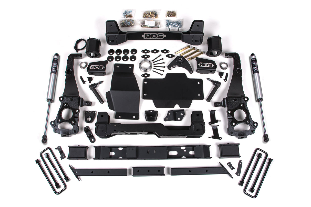 6 Inch Lift Kit - Ford Ranger (19-23) 4WD BDS Suspension Suspension Lift Kit AXOPROS