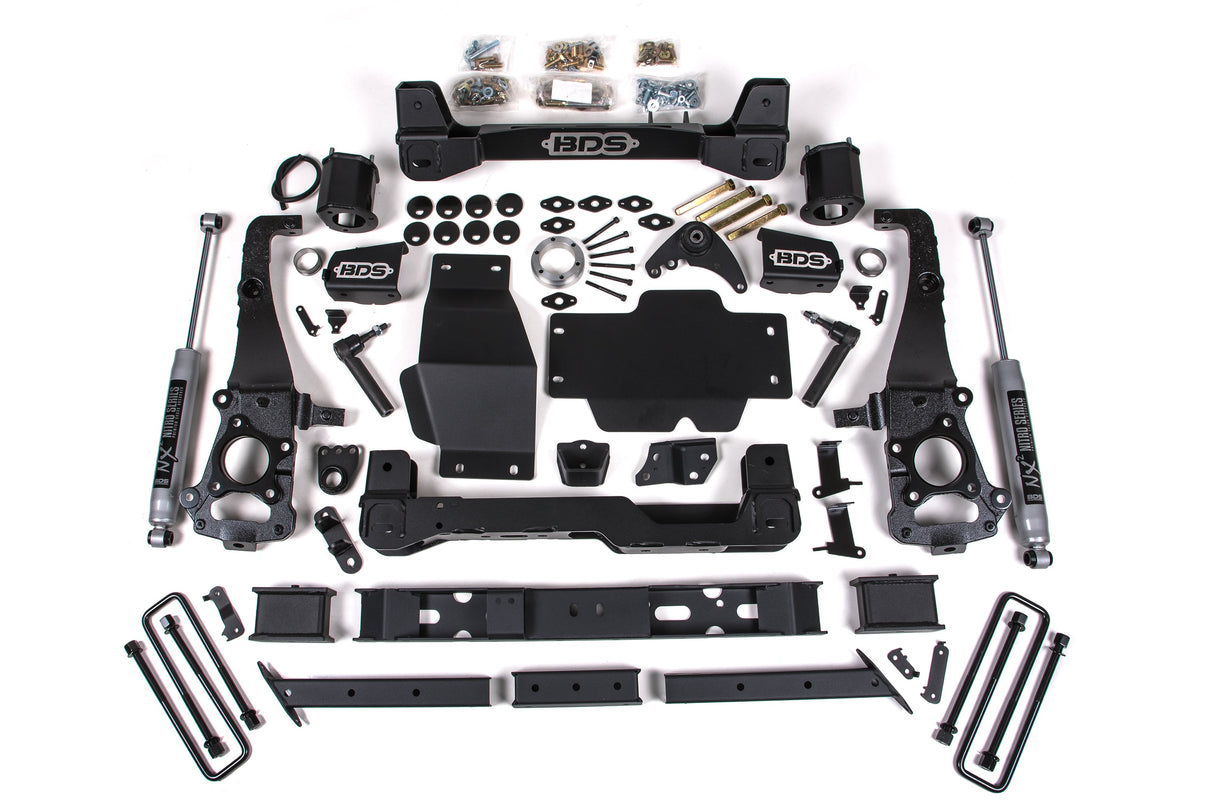 6 Inch Lift Kit - Ford Ranger (19-23) 4WD BDS Suspension Suspension Lift Kit AXOPROS