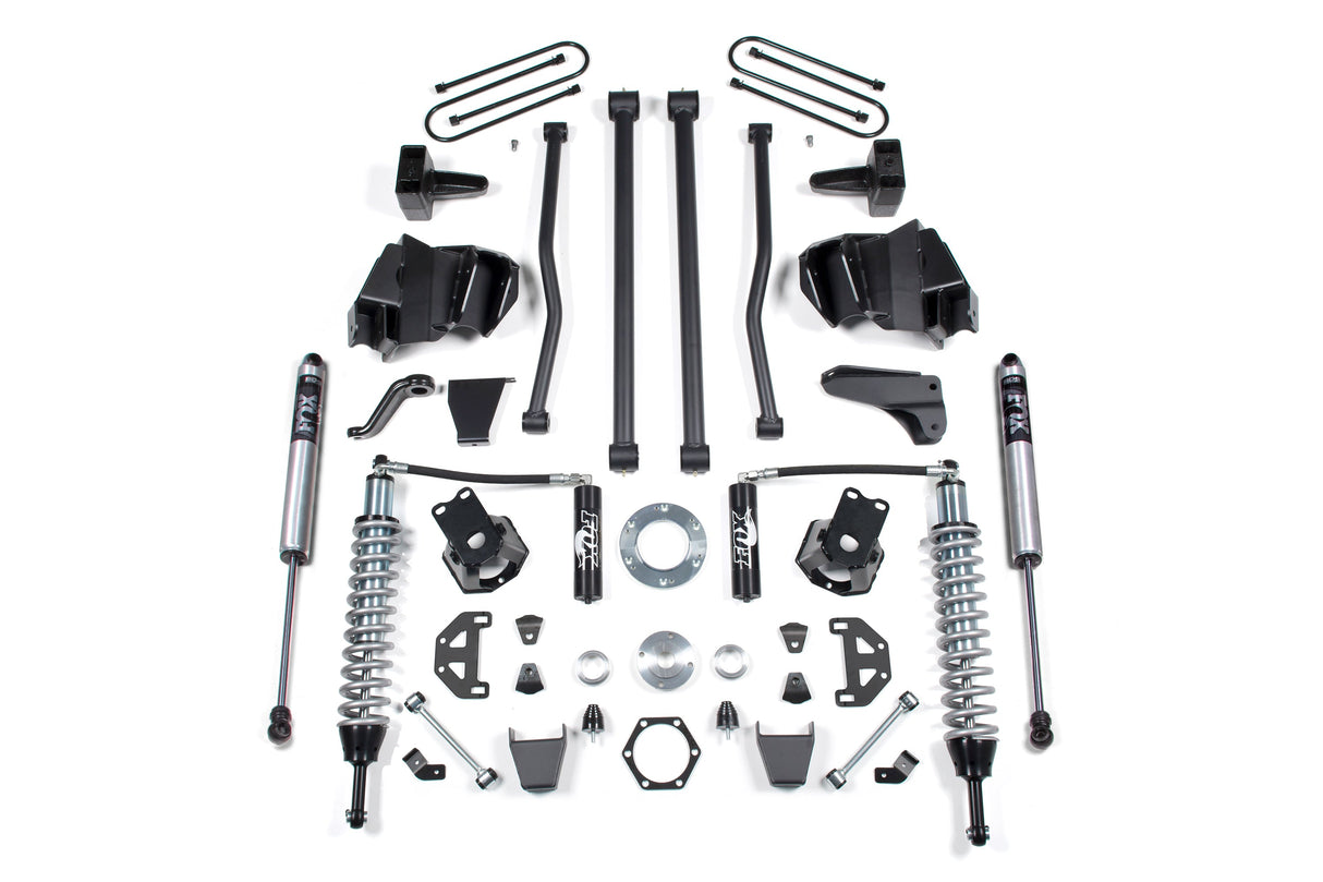 6 Inch Lift Kit - Long Arm & FOX 2.5 Coil-Over Conversion - Dodge Ram 2500/3500 (2008) 4WD - Diesel BDS Suspension Suspension Lift Kit AXOPROS