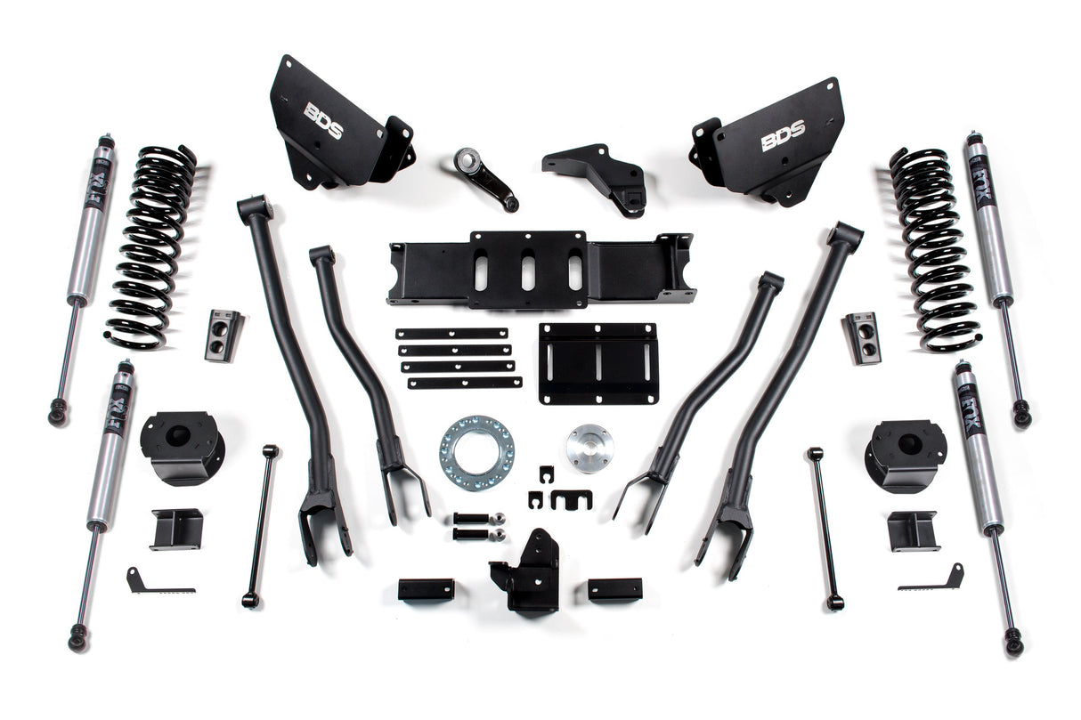 6 Inch Lift Kit W/ 4-Link - Ram 2500 W/ Rear Air Ride (14-18) 4WD - Diesel BDS Suspension Suspension Lift Kit AXOPROS
