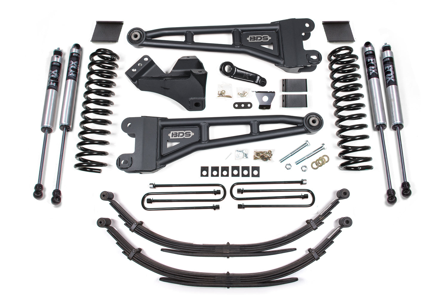 6 Inch Lift Kit W/ Radius Arm - Ford F250/F350 Super Duty (11-16) 4WD - Gas BDS Suspension Suspension Lift Kit  AXOPROS